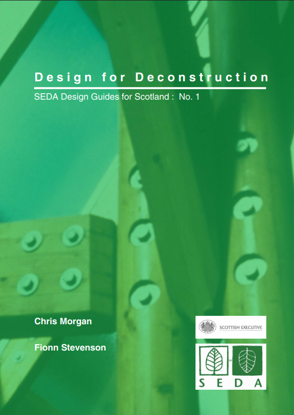 Design for Deconstruction cover